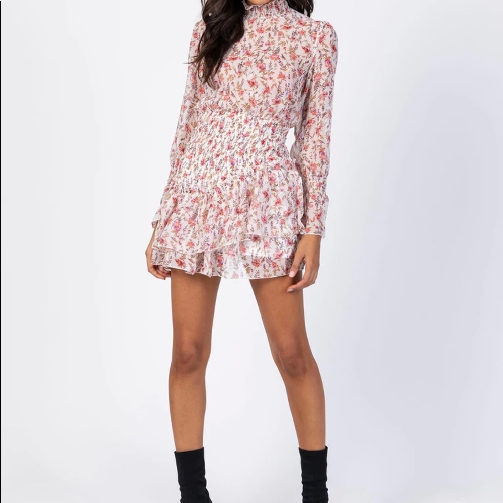 Mini floral dress